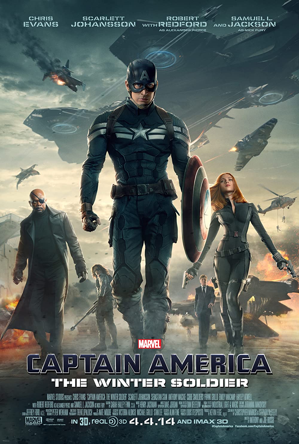 Captain America The Winter Soldier 2014 Hindi