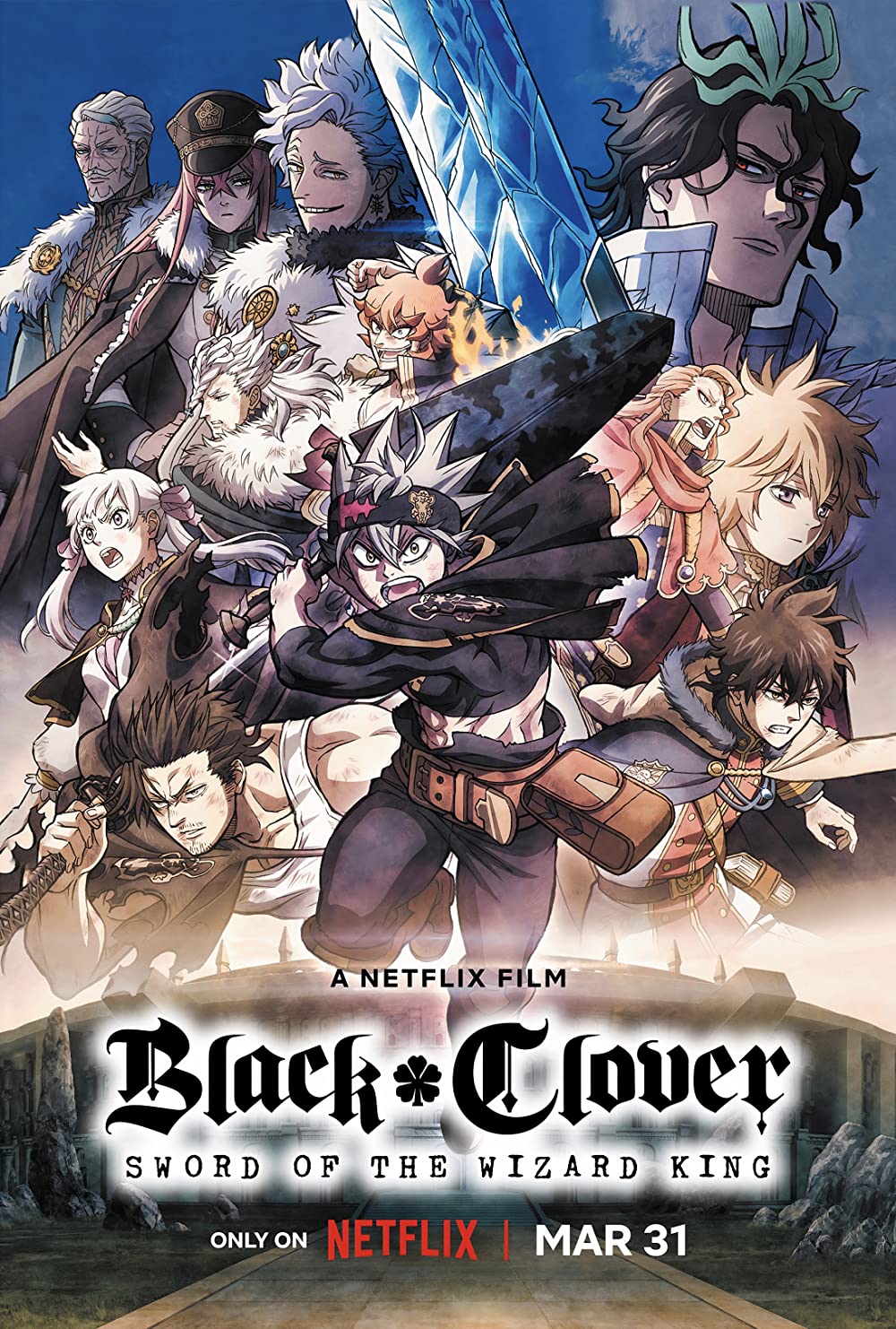 Black Clover Sword of the Wizard King 2023 Hindi