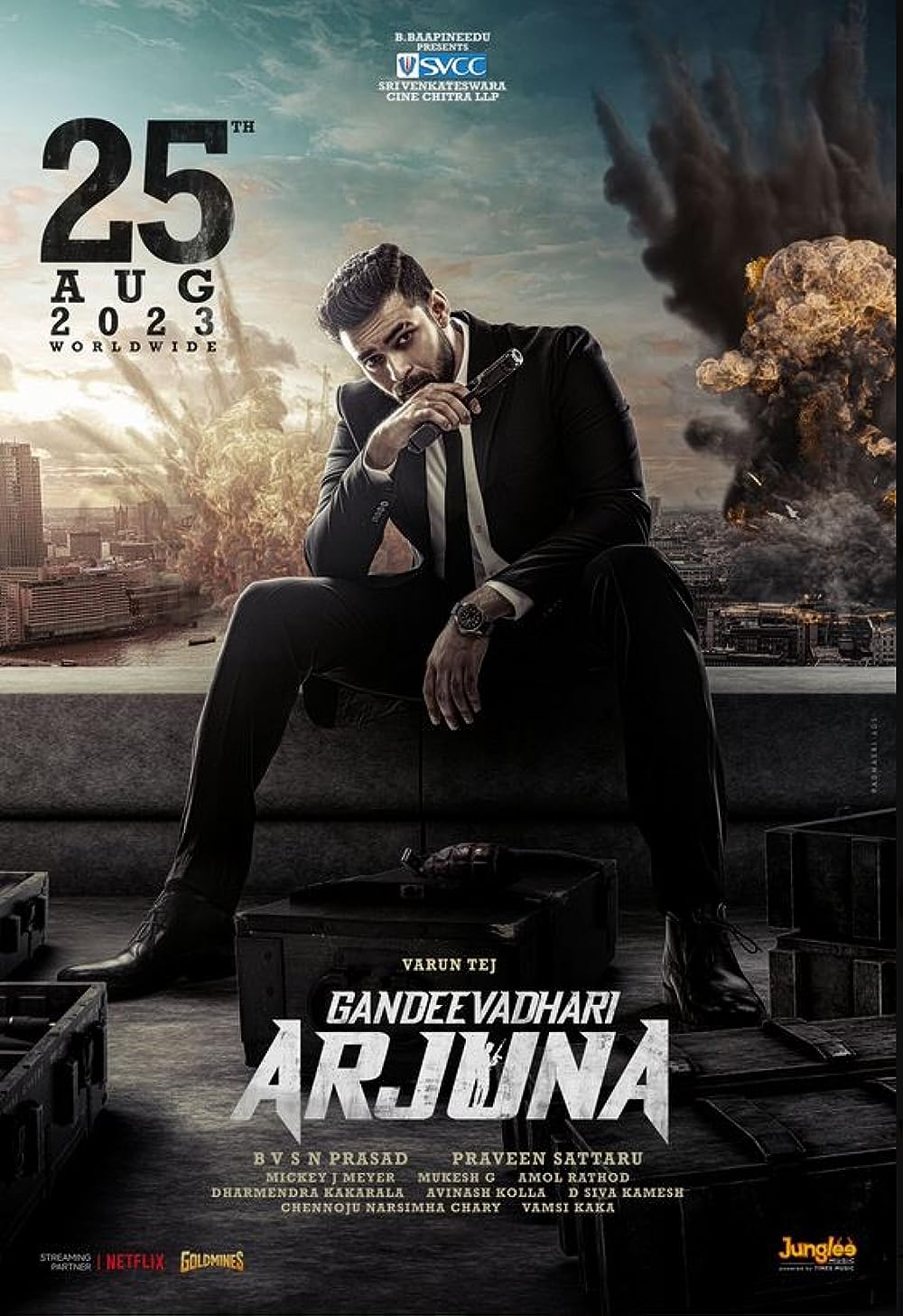 Gandeevadhari Arjuna (2023) Hindi