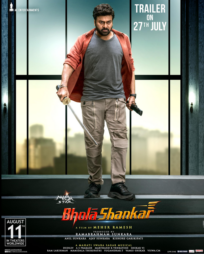 Bhola Shankar (2023) Unofficial Hindi Dubbed