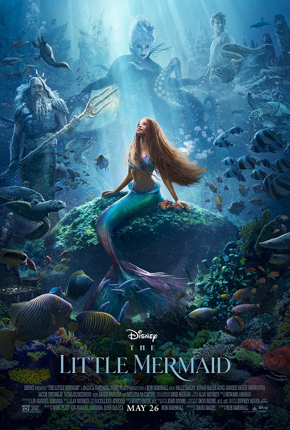 The Little Mermaid (2023) Hindi Dubbed ORG 720p