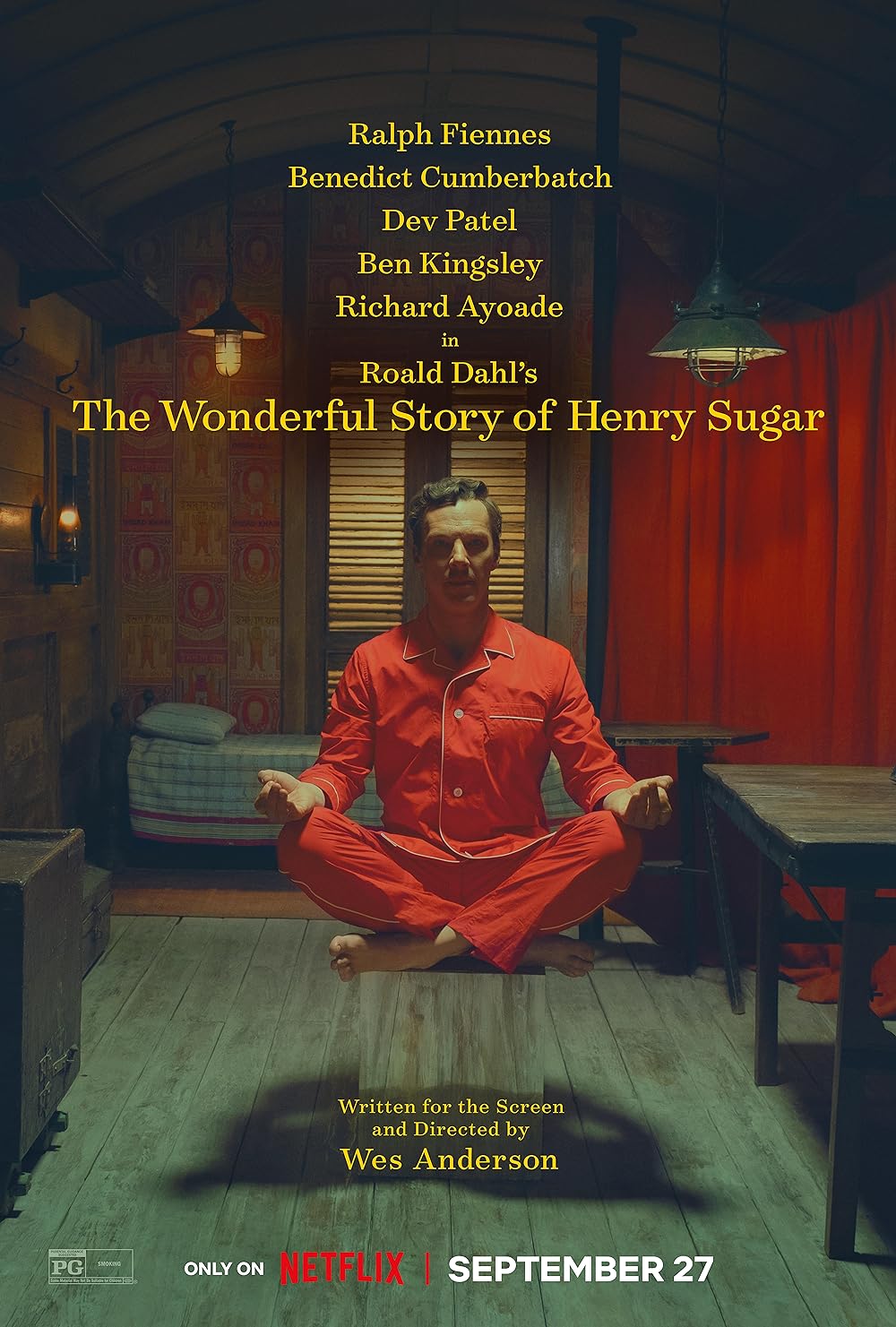 The Wonderful Story of Henry Sugar (2023) Hindi