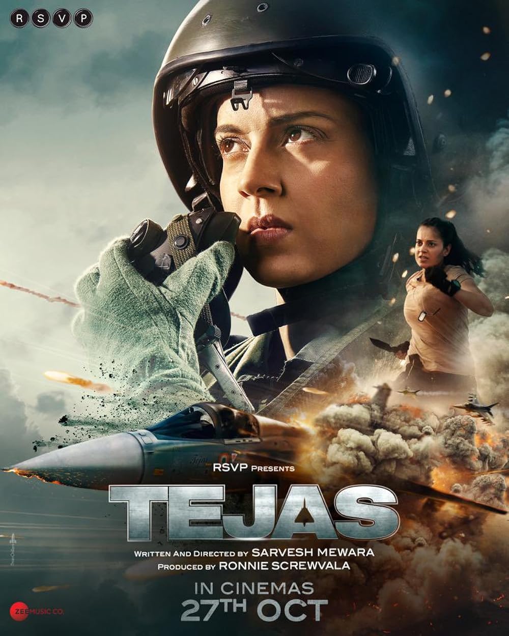 Tejas (2023) Hindi