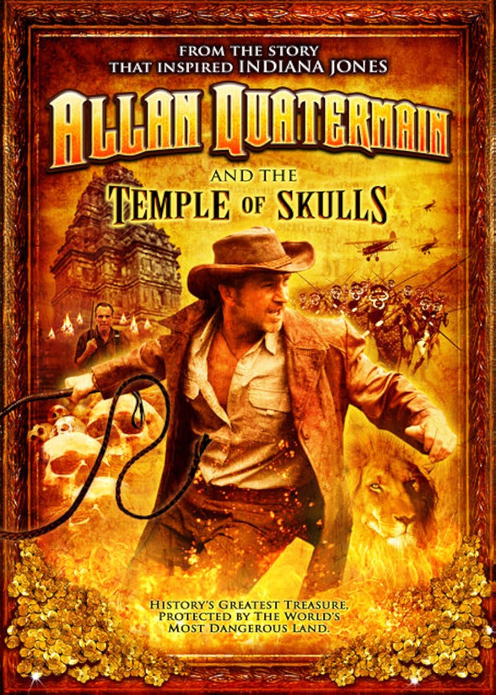 Allan Quatermain and the Temple of Skulls (2008) Hindi