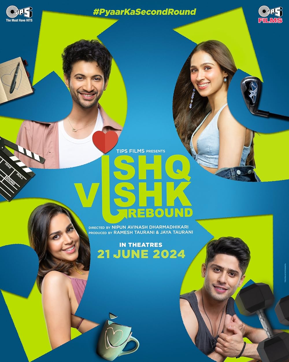 Ishq Vishk Rebound (2024) Hindi