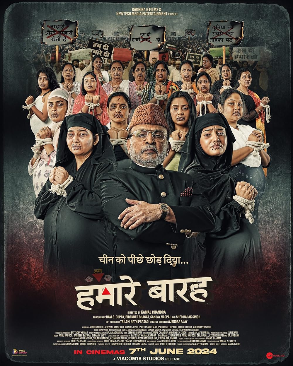 Hamare Baarah (2024) Hindi