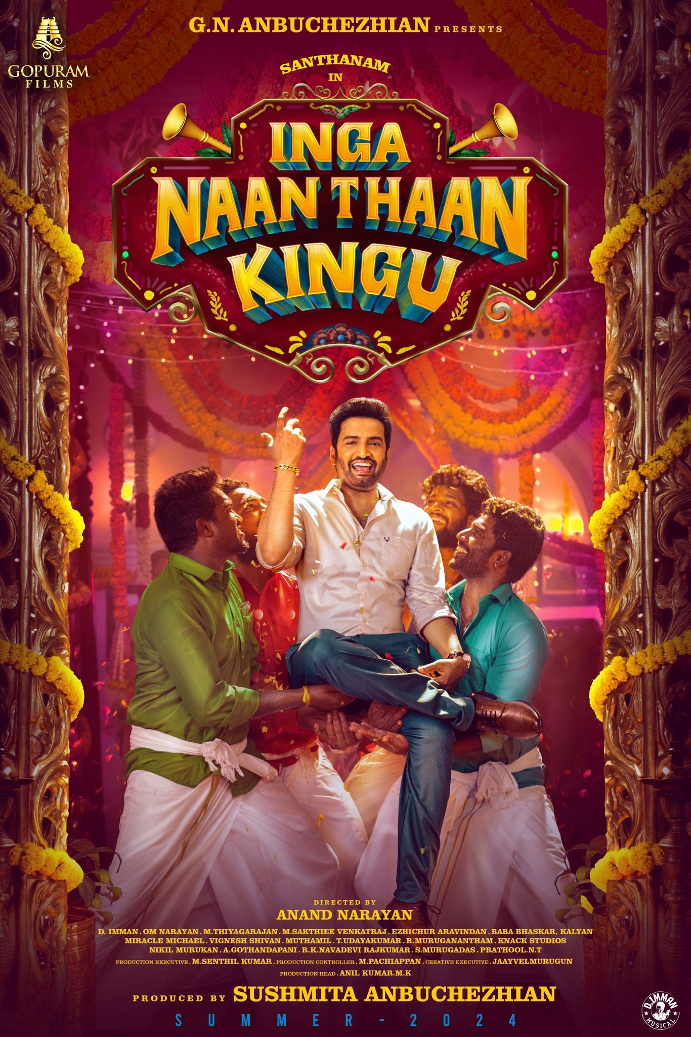 Inga Naan Thaan Kingu (2024) HQ Hindi Dubbed