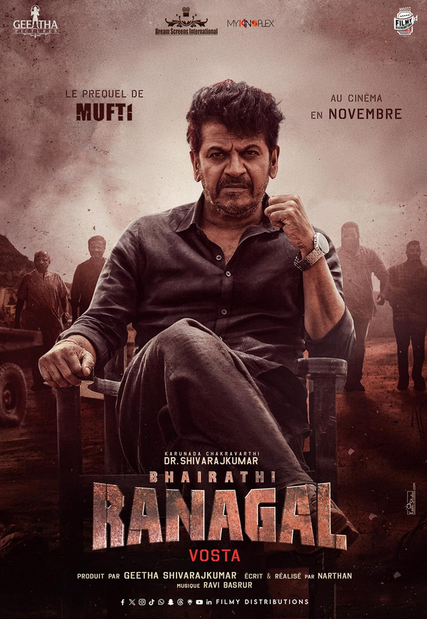 Bhairathi Ranagal (2024) HQ Hindi Dubbed