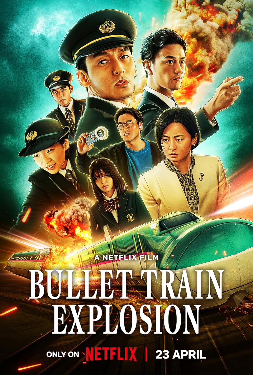 Bullet Train Explosion (2025) Hindi Dubbed