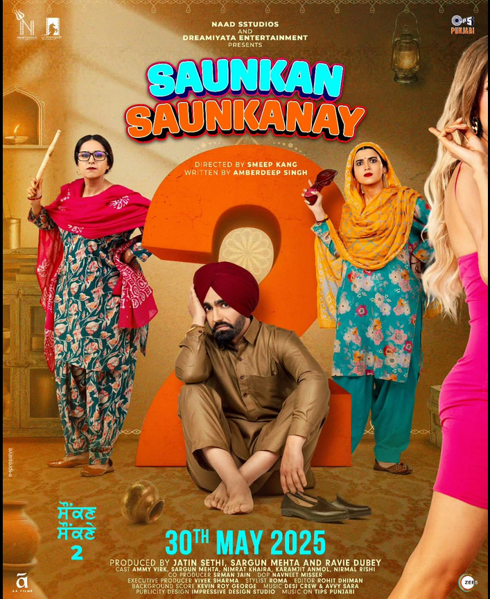 Saunkan Saunkanay 2 (2025) Punjabi CAMRip