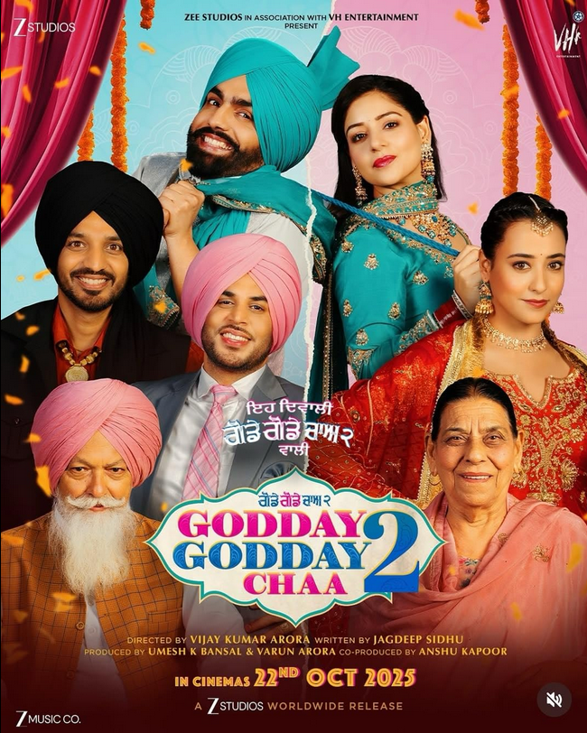 Godday Godday Chaa 2 2025 Punjabi HDTC