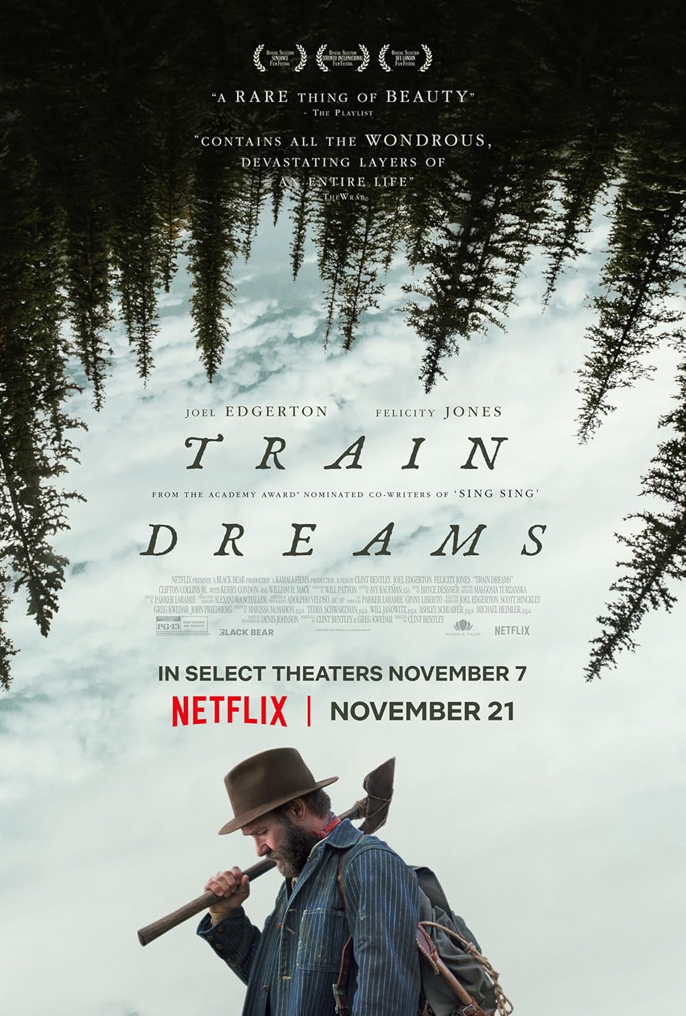 Train Dreams 2025 Hindi Dubbed Netflix