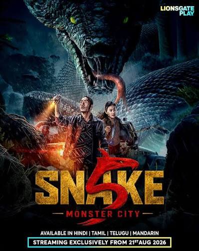 Snake 5 Monster City (2026) Hindi Dubbed AMZN